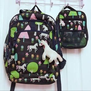 Unicorn Backpacks & Lunch bag
